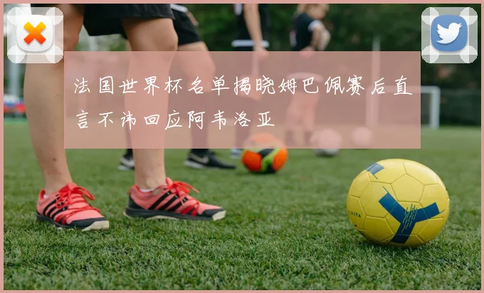 法国世界杯名单揭晓姆巴佩赛后直言不讳回应阿韦洛亚